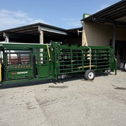 New/Unused ArrowQuip Heeler 75C Portable Corral, Chute and Alley