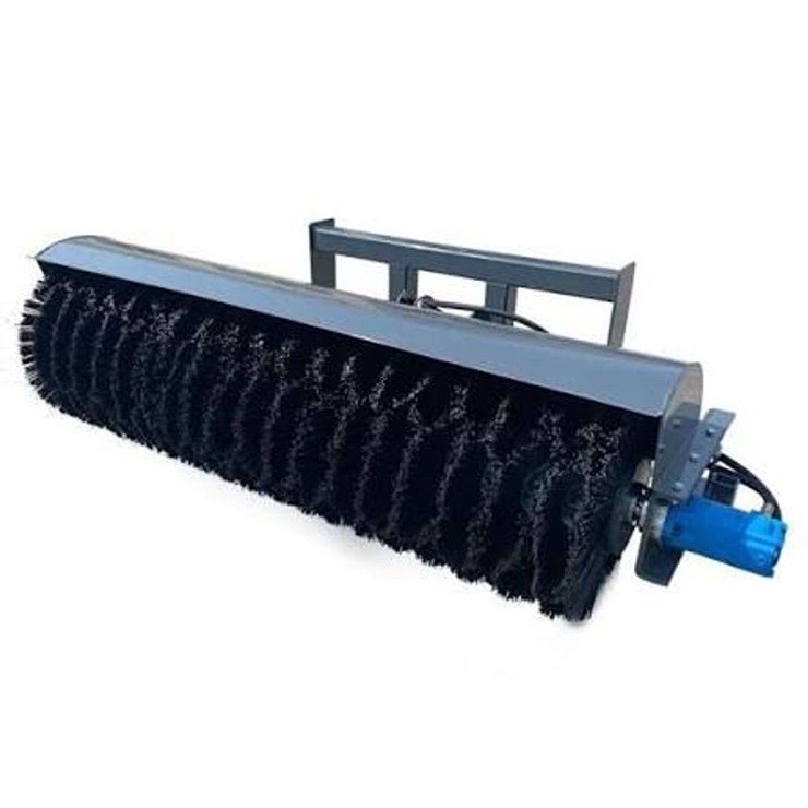 Mower King Skid Steer Angle Broom, 72"