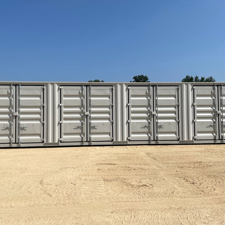 #402 • 40' High Cube Multi-Door Shipping Container