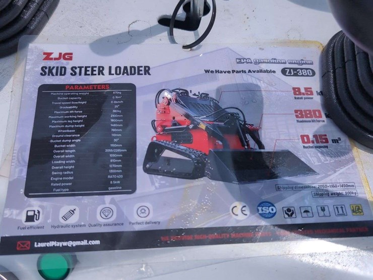 zjg-mini-skid-steer-loader-zj-380-(red)---15hp-image-9
