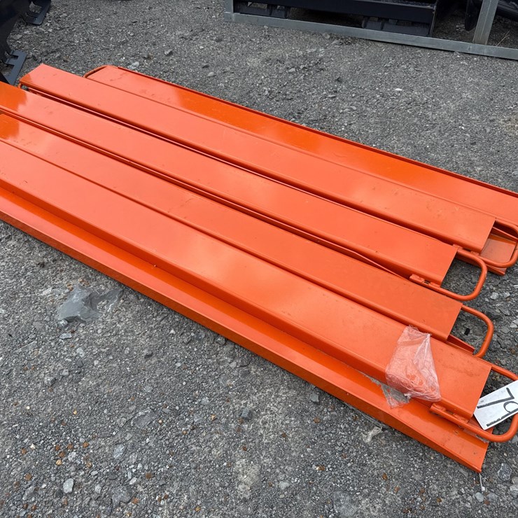 #79 • (5) SETS OF PALLET FORK EXTENSIONS