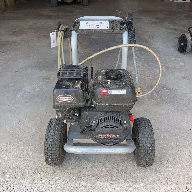Simpson 3400 PSI Pressure Washer