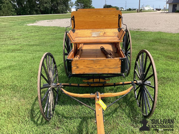 2-seat-horse-drawn-spring-wagon-image-2