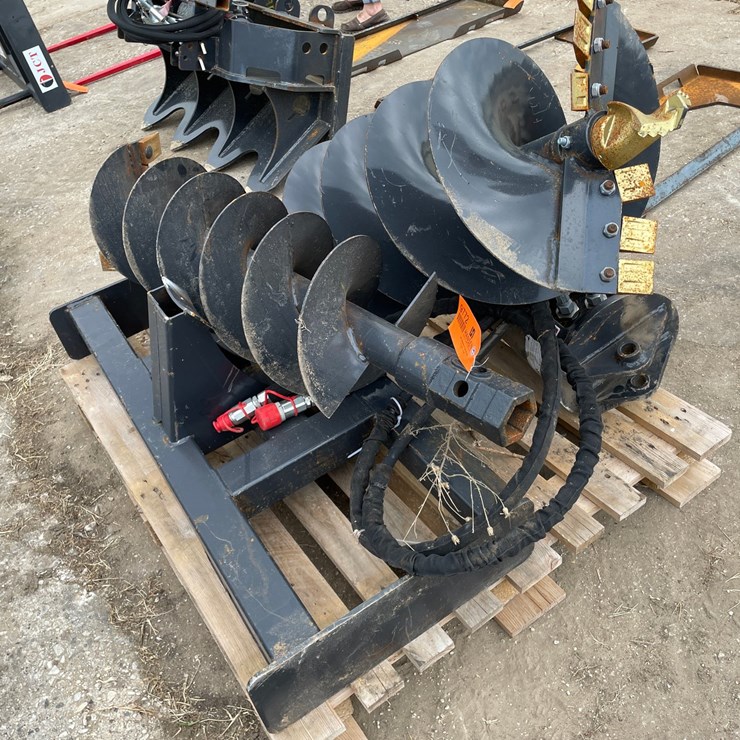 #9772 • Landhonor Skid Steer Auger Attachment