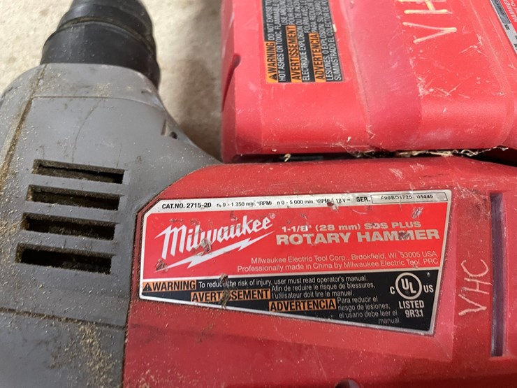 #10127-•-milwaukee-rotary-hammer-and-hammervac-image-8