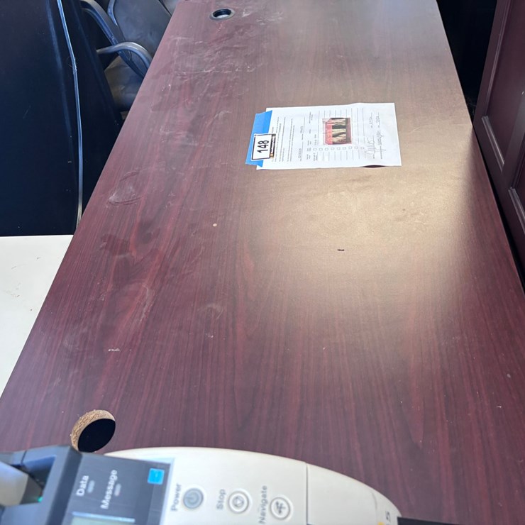 #148 • Desk Wood en (Four Drawers)