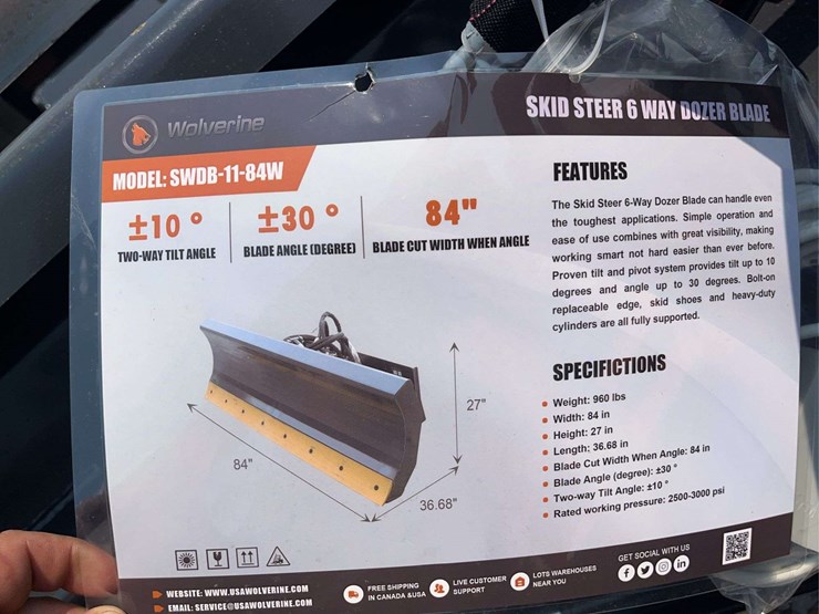 wolverine-6-way-dozer-blade,-84"-image-2
