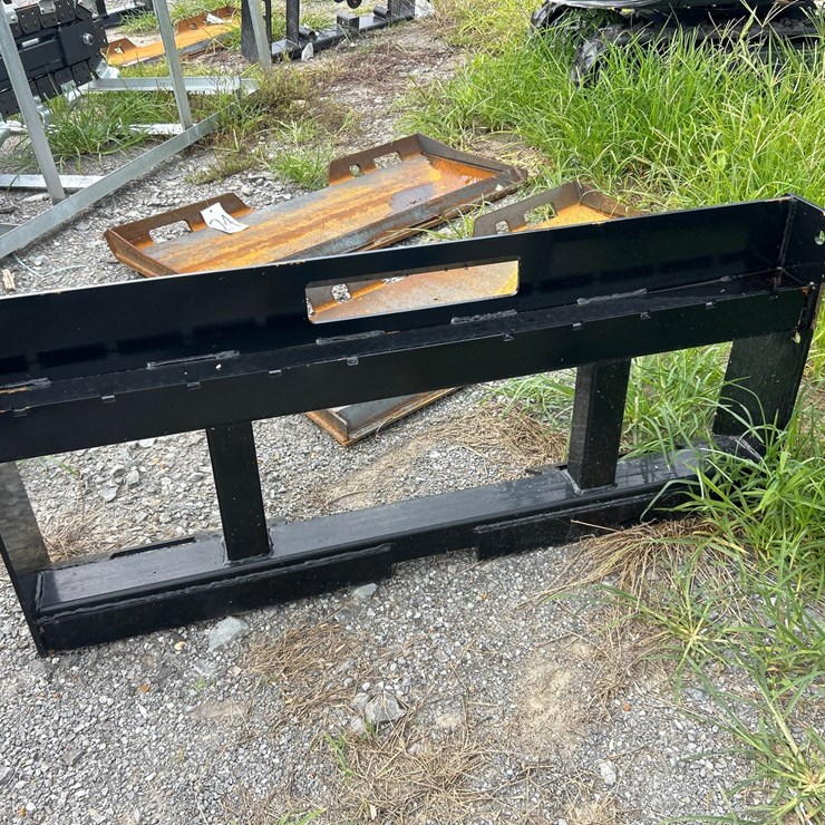 #26 • PALLET FORK FRAME FOR SKID STEER