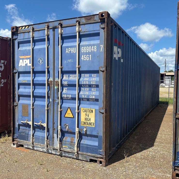 #1204 • 1X40 HIGH CEILING CONTAINER
