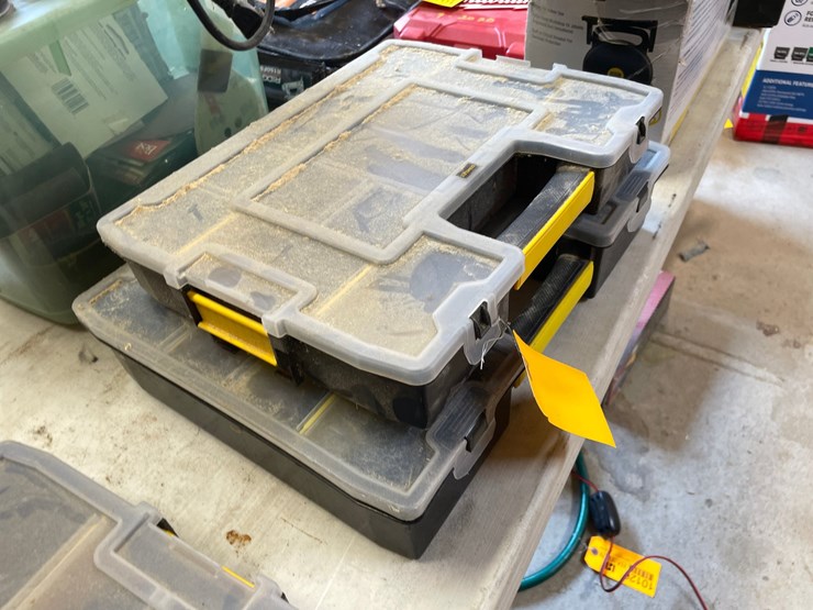 #10132-•-(2)-stanley-organizer-cases-with-hardware-image-2