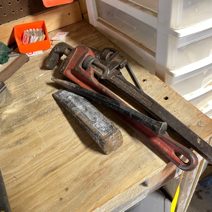 #10144 • (2) Pipe Wrenches