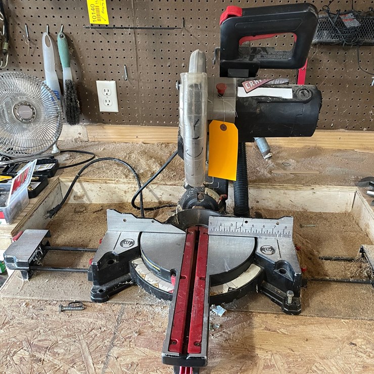 #10154 • Craftsman Laser Trac Miter Saw