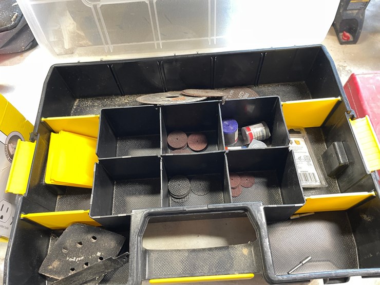 #10138-•-(3)-stanley-organizer-cases-with-drill-bits-image-6