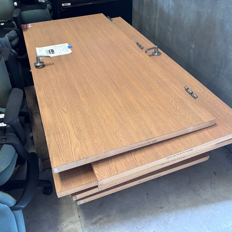 #183 • (7) Commercial Doors - Wooden