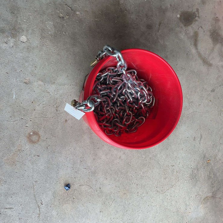 3/8 - 20FT Chains with Hooks on Both Ends, Quantity 3