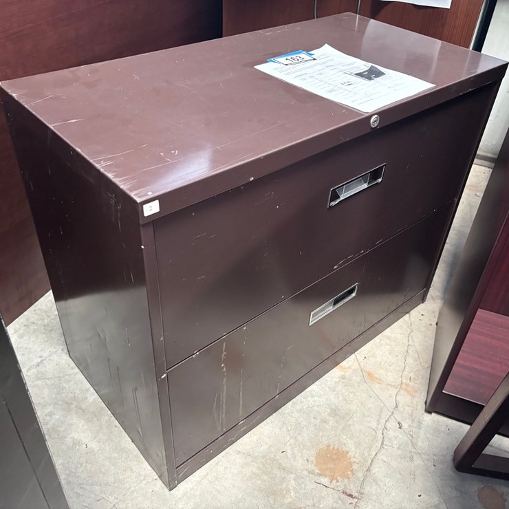 #163 • (2) Two Drawer File Cabinet