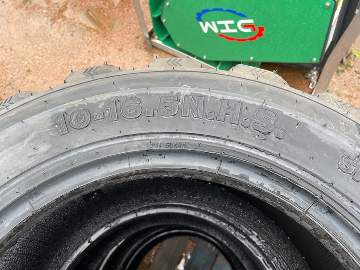 #14631-•-set-of-(4)-10-16.5-skid-steer-tires-(mosinee,-wi)-image-5