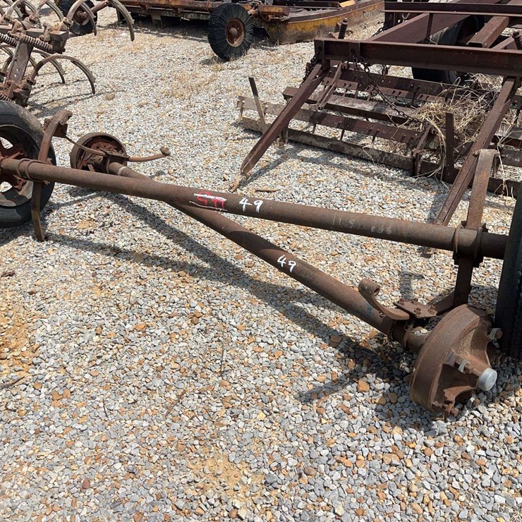 (2) Mobile Home Axles