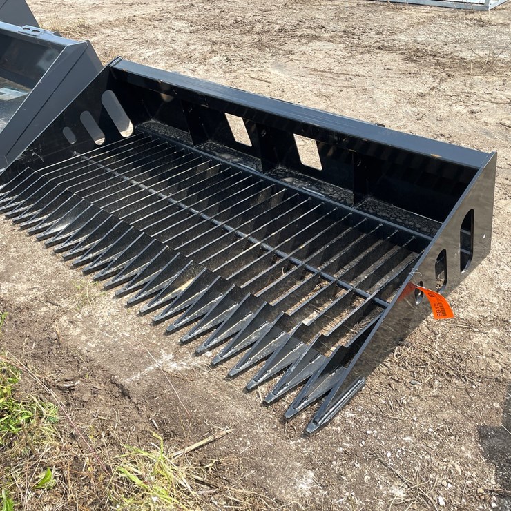 #9812 • Wolverine 78" Rock Bucket Attachment