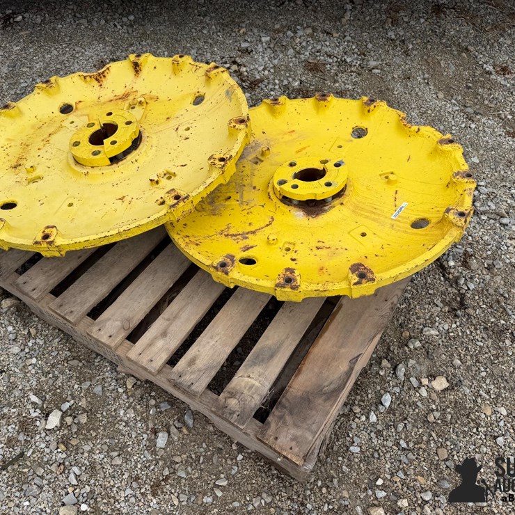 John Deere Rear Cast Wheels