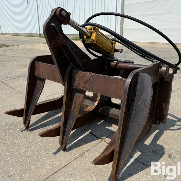 Shop Built Skid Steer Grapple