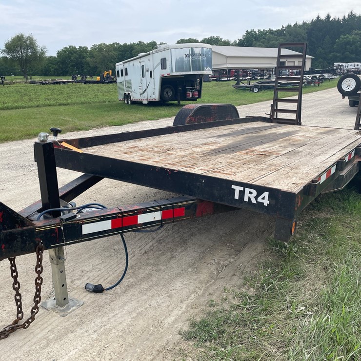 #413 • 2005 Big-O 7 x 18' Flatbed (Has WI Title) (Helenville, WI)