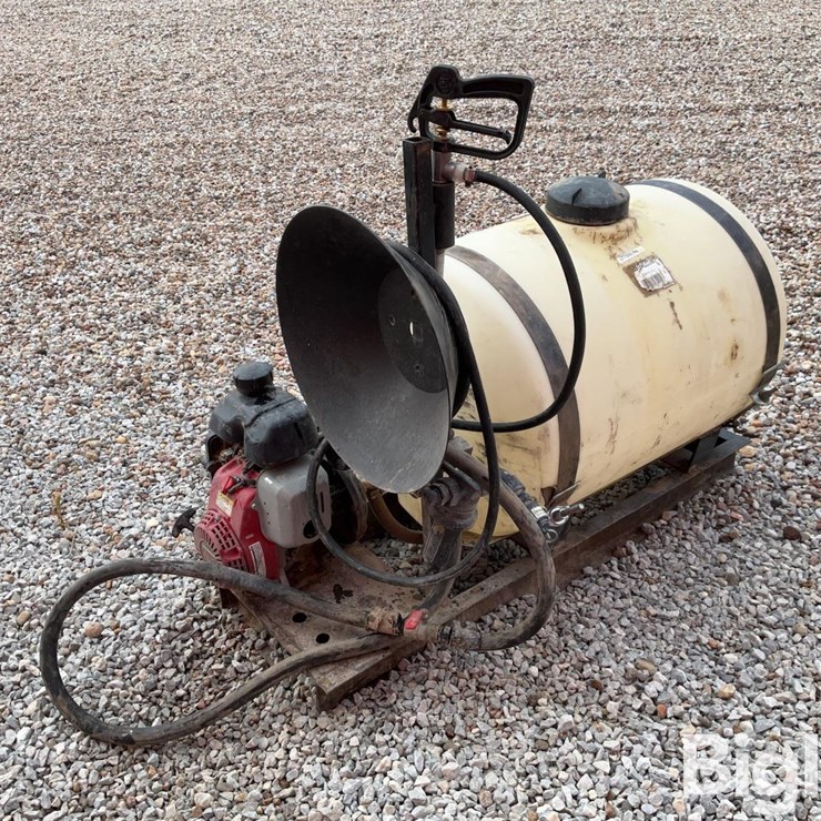 Honda GX160 W/Pump & 55-Gallon Spray Tank