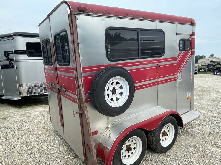 #420-•-1985-trail-et-2-horse-bumper-(has-wi-title)-(helenville,-wi)-image-3