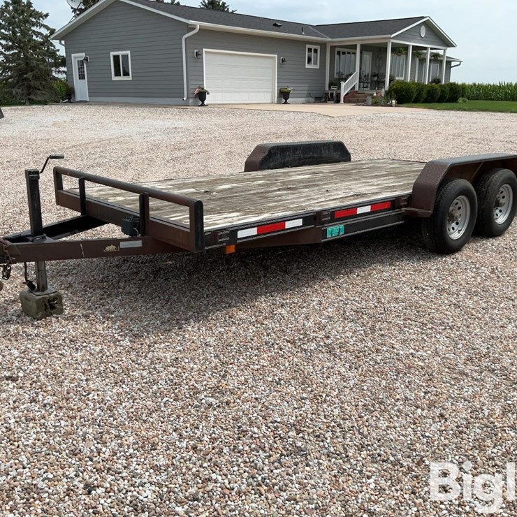 2011 Buck Dandy 7’x18’ T/A Flatbed Trailer