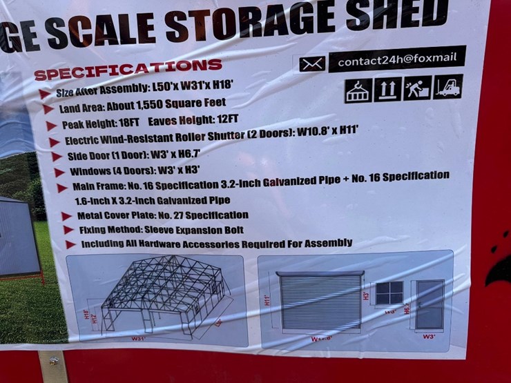 new-sklp-co-50ft-x-30ft-x-17ft-metal-storage-building-model-sk-s5031-image-2