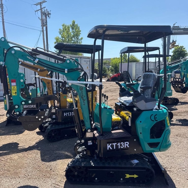 New CFG Industrial Co Mini Excavator Model KT13R