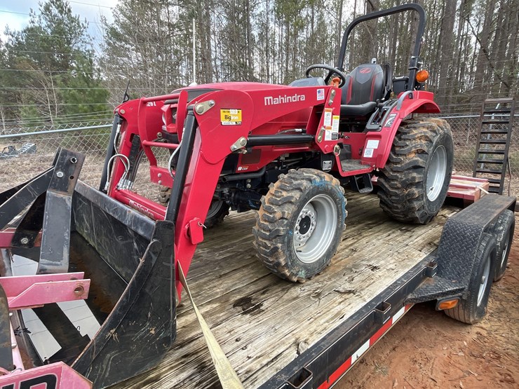 2021-mahindra-1626s-compact-utility-tractor-w/loader-&-bucket-image-1