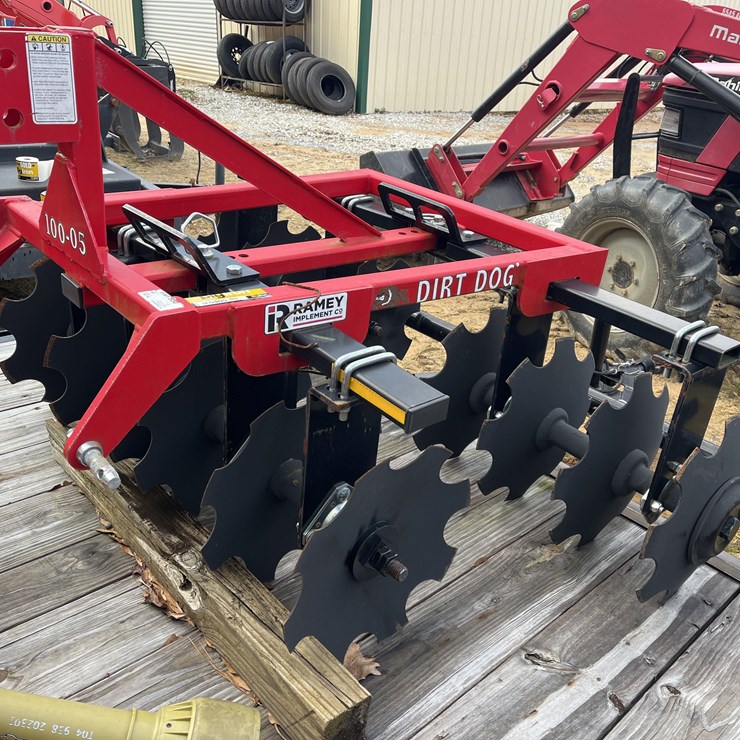 2021 Dirt Dog 100 5’ 3-Pt Disc Harrow