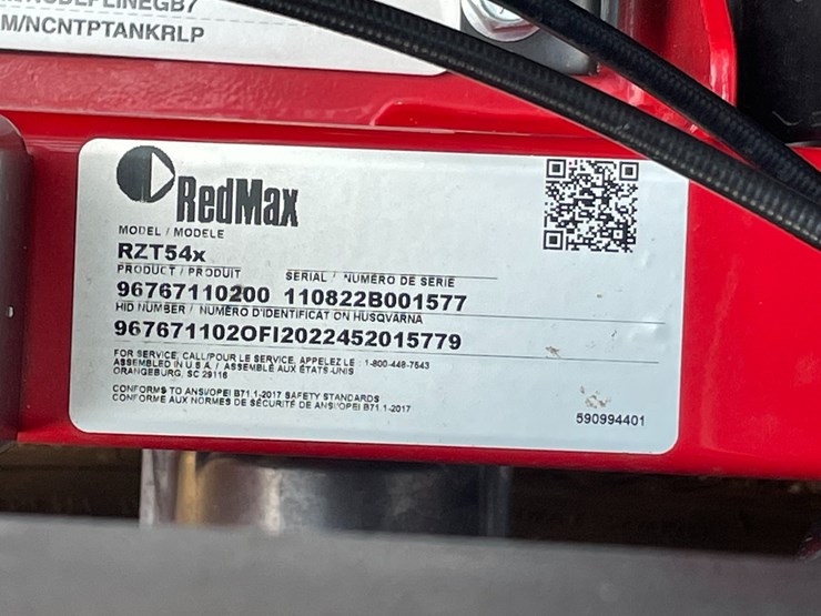 #313-•-new-red-max-rzt54x-lawn-mower-(ridgeland,-wi)-image-21