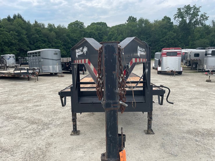 #403-•-2015-quality-8.5-x-25'-flatbed-gooseneck-(has-in-title)-(helenville,-wi)-image-11