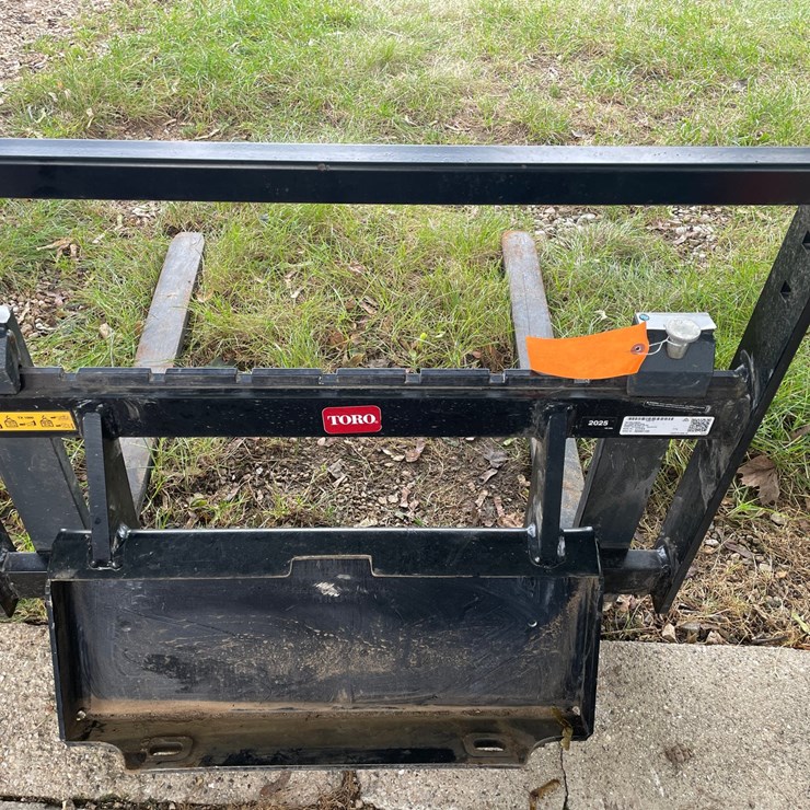 #226 • Toro Mini Skid Steer Pallet Fork Attachment (Sun Prairie, WI)