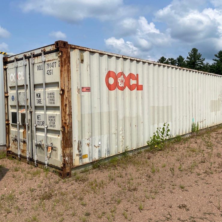#458 • 40' Standard Height Shipping Container (Mosinee, WI)