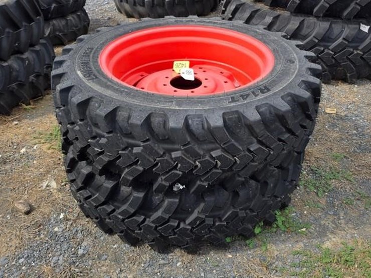 2-good-year-340/70r28-tractor-tires-&-rims-image-3