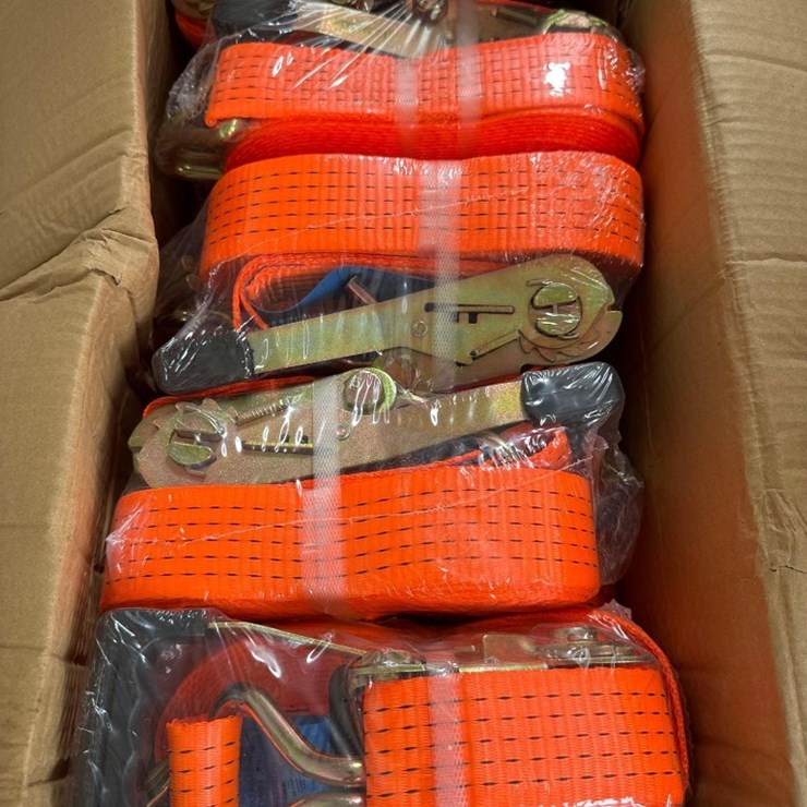 (10) New SKLP Co 2in x 27ft Ratchet Straps