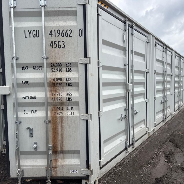New AGT Co 40ft, 4 Side Door, Steel High Cube Shipping/Storage Container Type SLY26-A09