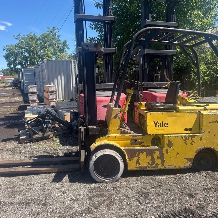 Yale Dual Mast LP Forklift Model L85F