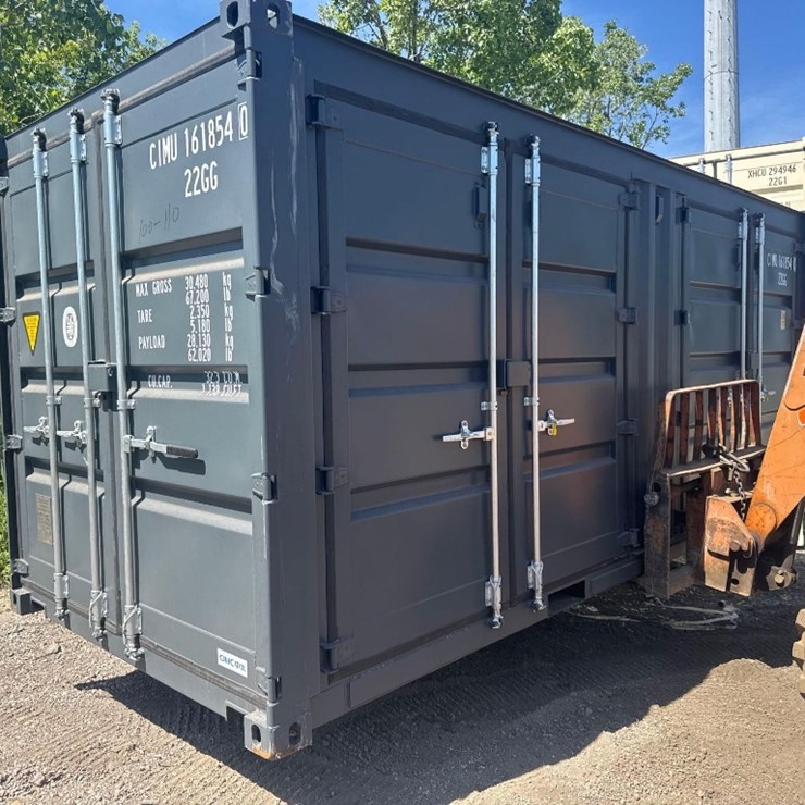 New CIMC Co 20ft (4 side-door) Steel Shipping/Storage Container