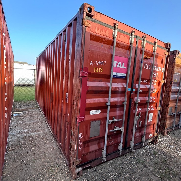 #1213 • 20FT SHIPPING CONTAINER