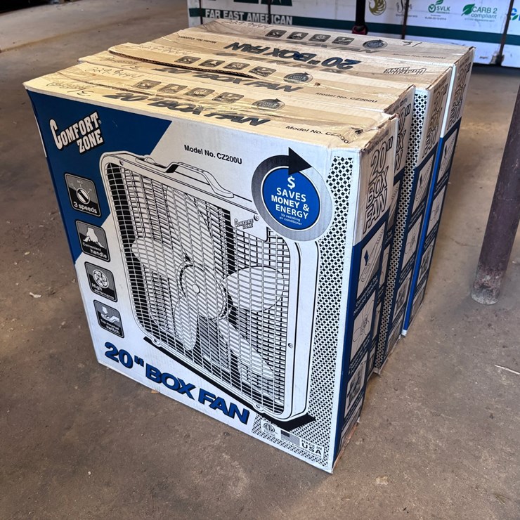 #31 • (4) LASKO BOX FAN