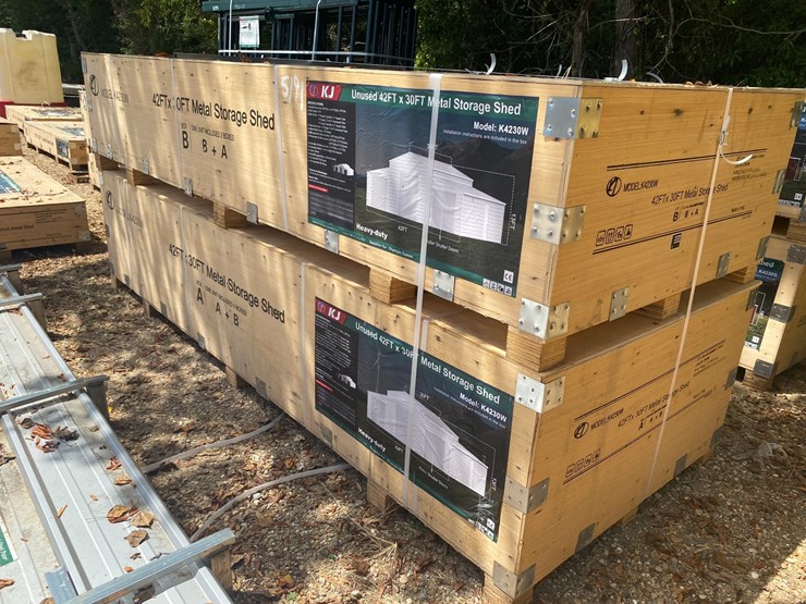#5191-•-42ft-x-30ft-metal-storage-shed-image-1