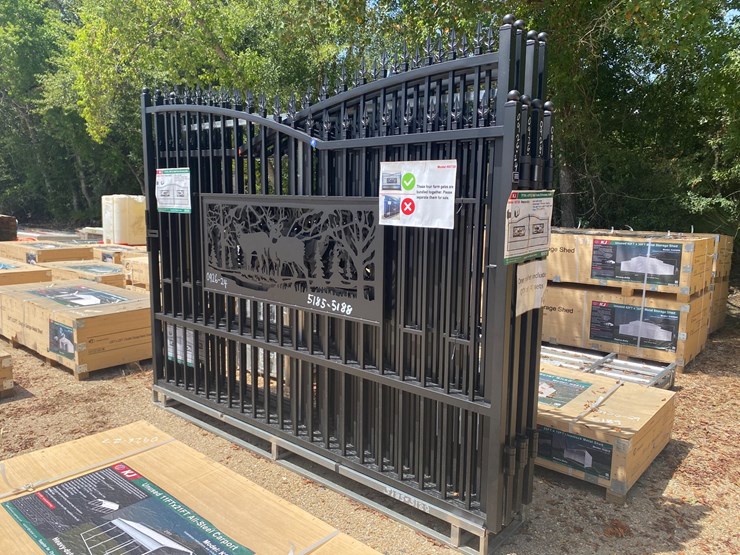 #5185-•-7ft(h)x-20ft(l)-metal-farm-driveway-gate-image-3
