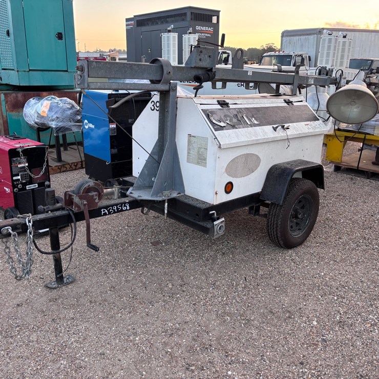 #2850 • TEREX RLA 6FW KUBOTA DIESEL LIGHT PLANT