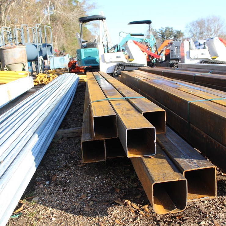 #5162 • 6IN SQUARE TUBING, 20FT LENGTH