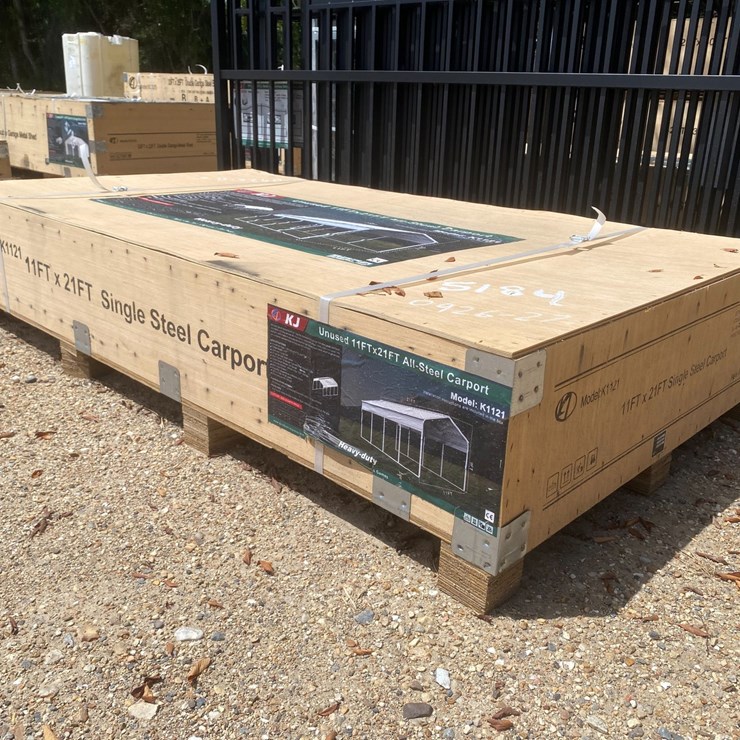 #5184 • 11FTx19FT All-Steel Carport