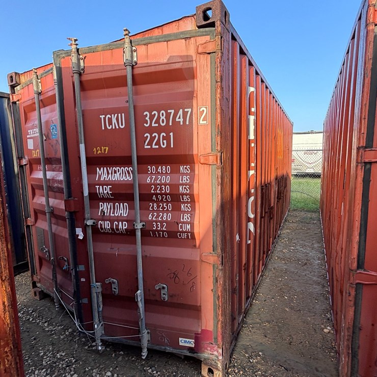 #1217 • 20FT STEEL CONTAINER